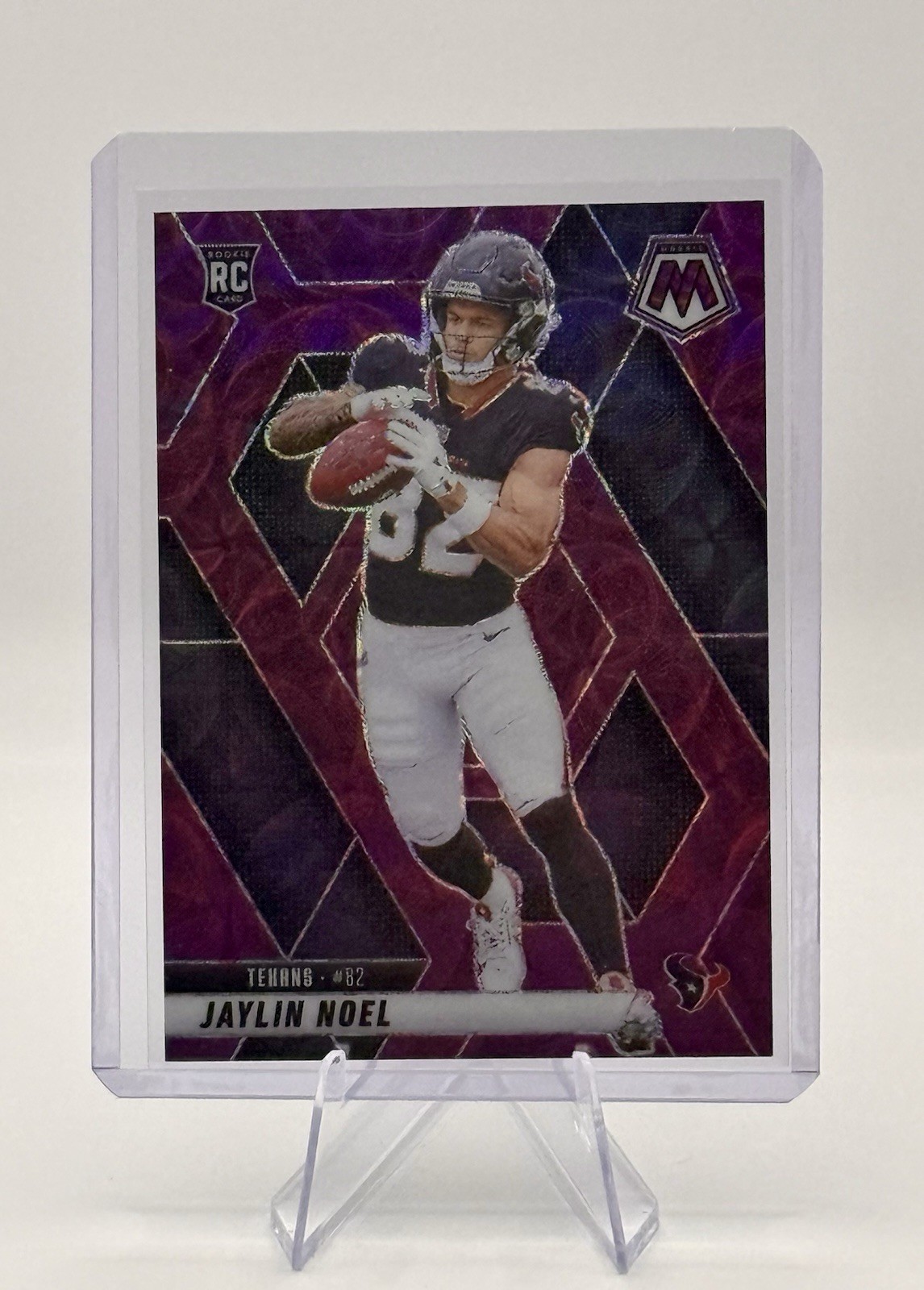 2025 Panini Mosaic - Rookies Jaylin Noel #373 Purple Scope Prizm (RC)