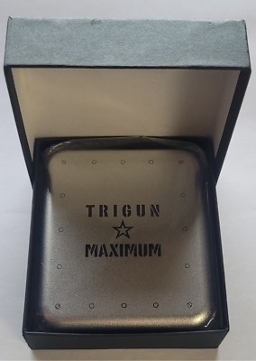 Trigun Maximum Zippo Lighter Collectible w/Box Movic 1998 Japan