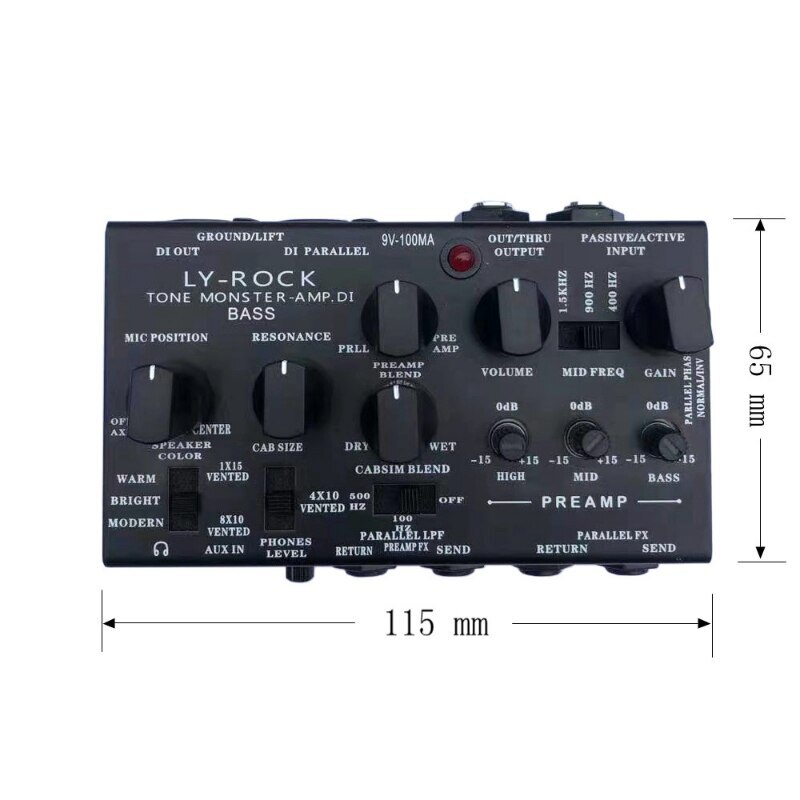 MIZCE Preamp TA.effects Amazon.com: TC Electronic Ampworx Dual Wreck Preamp Pedal