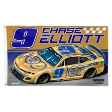 Chase Elliott #9 Nascar Car 100 Napa Racing 3x5 FT Flag Wall Decore Banner