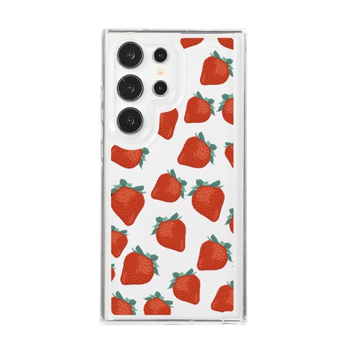 For Samsung Galaxy S24 Ultra S23 FE Case Shockproof Cute Fruit Clear Phone Cover - Picture 17 of 41