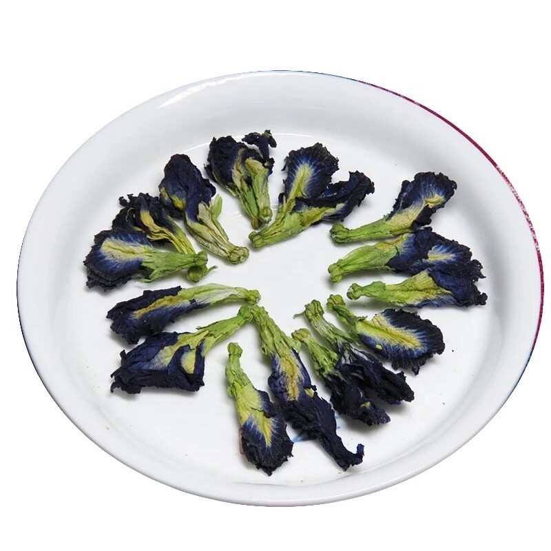 Dried Flower Tea Die Dou Hua Blue Butterfly Pea Flower Butterfly Pea Flower 500g