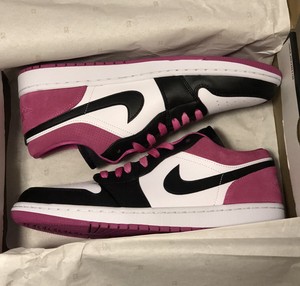 pink jordan 1 men