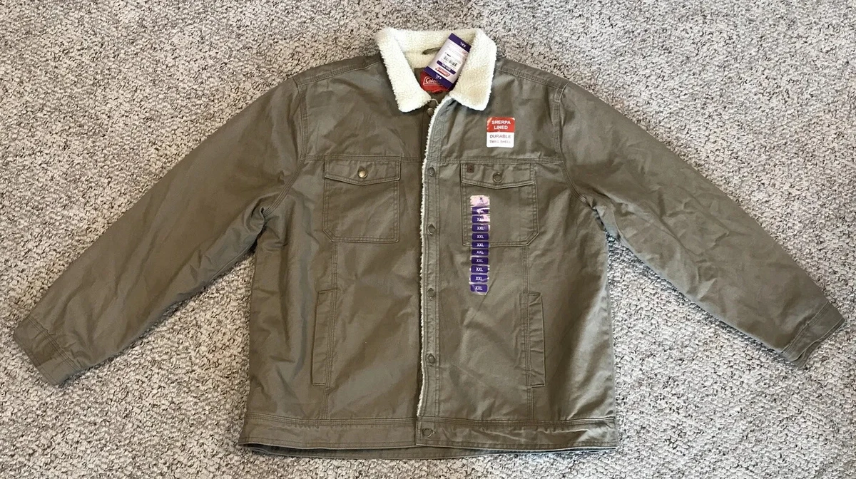 Coleman Sherpa Lined Tear Resistant Tan Durable Twill Work Wear