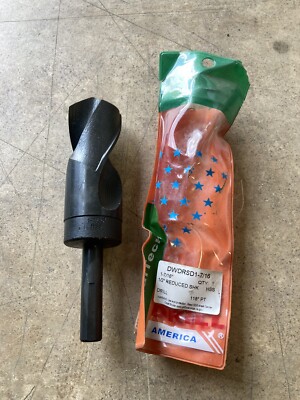 America Drill Bit 1-7/16 x6-1/2 x Reduced 1/2  Shank DWDRSD1-7/16 New