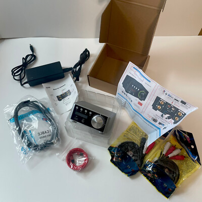Nobsound 100W Mini Bluetooth 5.0 Power Amplifier Hi-Fi Stereo Class D Audio Silv