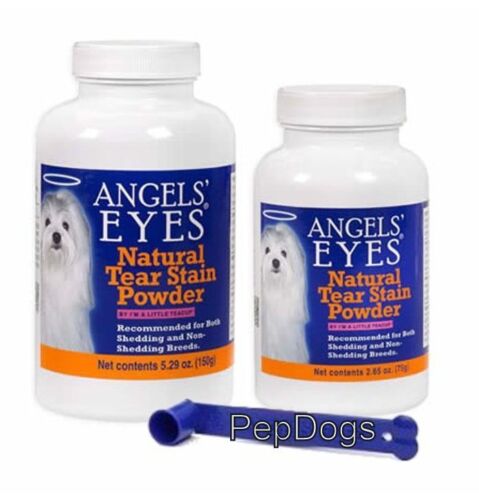 ENGELS AUGEN NATURAL Hund Tränenflecken Pulver Entferner Engel Augen  - Bild 1 von 6