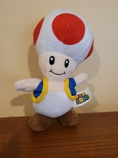 Super Mario All Star Collection 7.5" Plush Toad