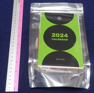 Range Murata Pasta's Estab 2024 Desk Card Calendar C103