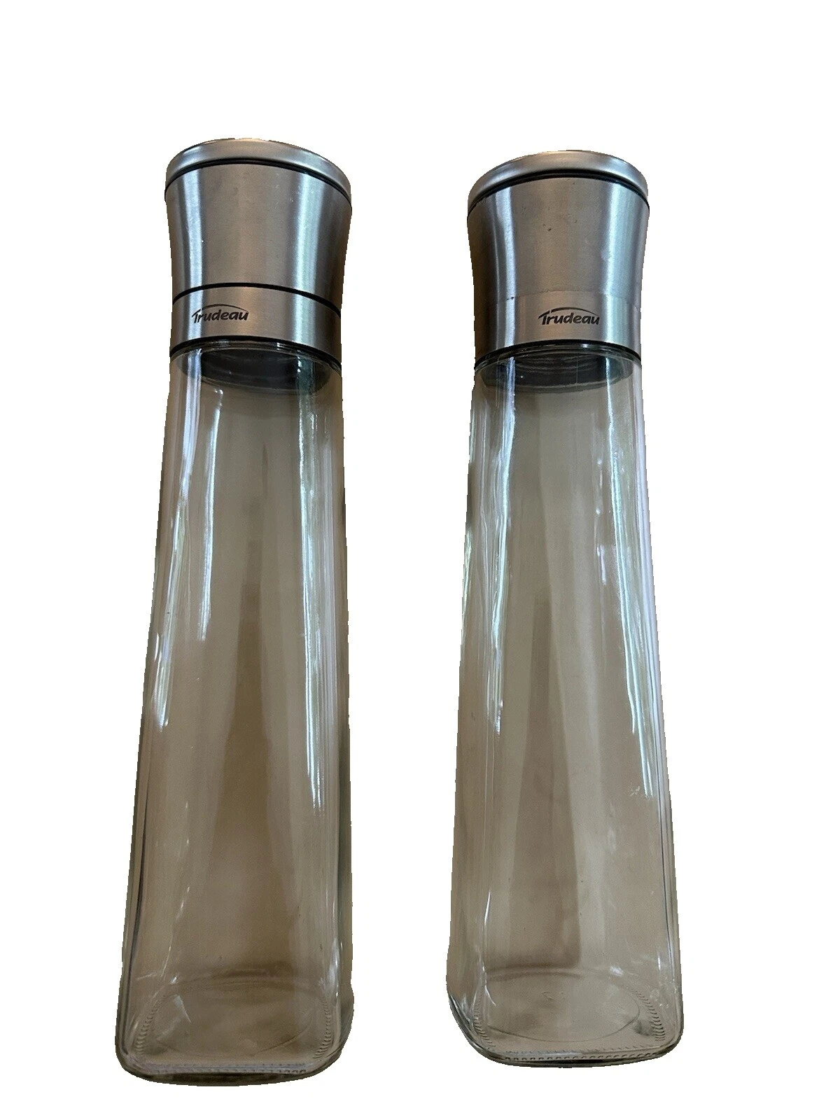 Trudeau Salero y pimentero de acero inoxidable y Mills