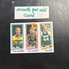 230 John Johnson 163 Bill Cartwright 76 Dan Issel 1980 81 Topps Cb52c-6