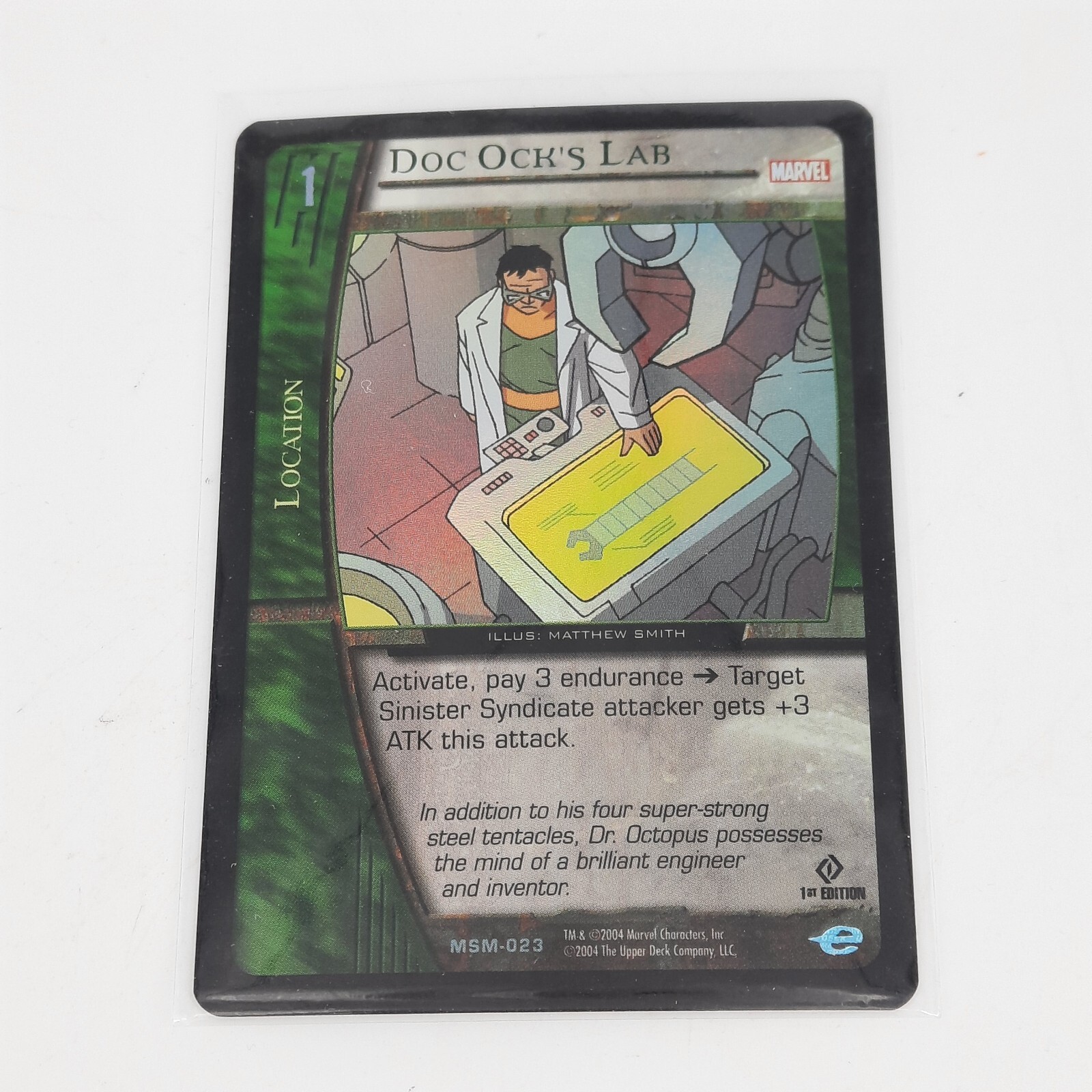 2004 Marvel vs System Foil MSM-023 DOC OCKS LAB Uncommon First Edition 