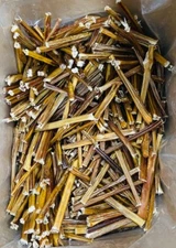 100 - 6" *USA MADE* Regular Beef Bully STICKS Dog Treat THIN Low Odor Natural