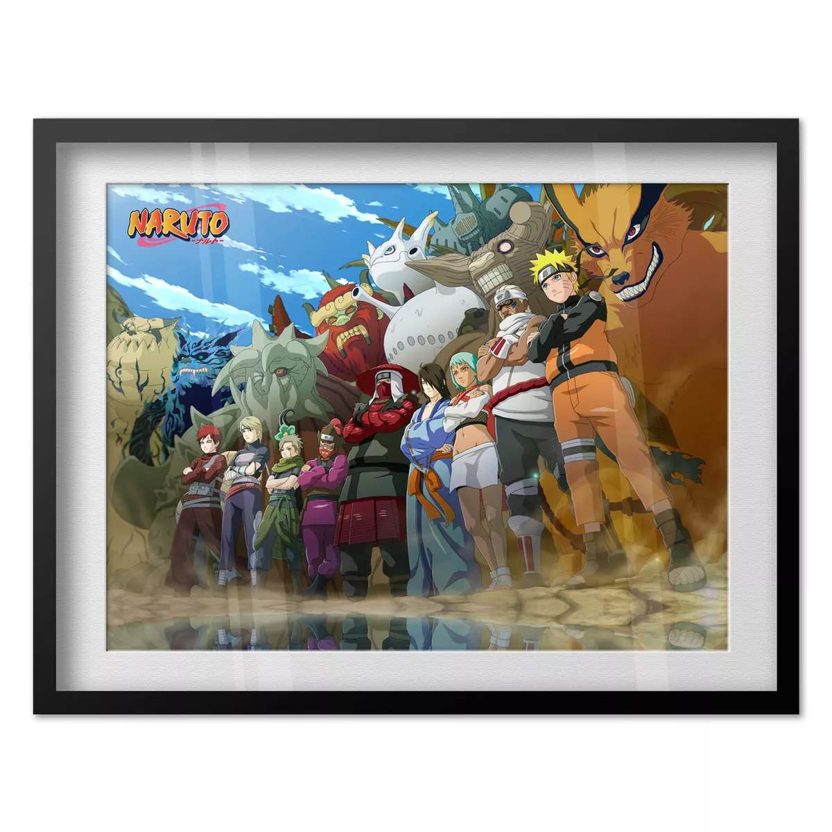 Naruto Characters Shippuden Anime 24x36 Poster — Fame Collectibles Fan Shop