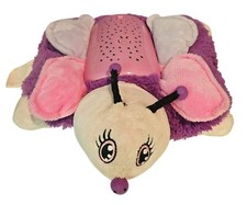 Pillow Pets Dream Lites Fluttery Butterfly Night Light Toy Stuffed 11" WORKING