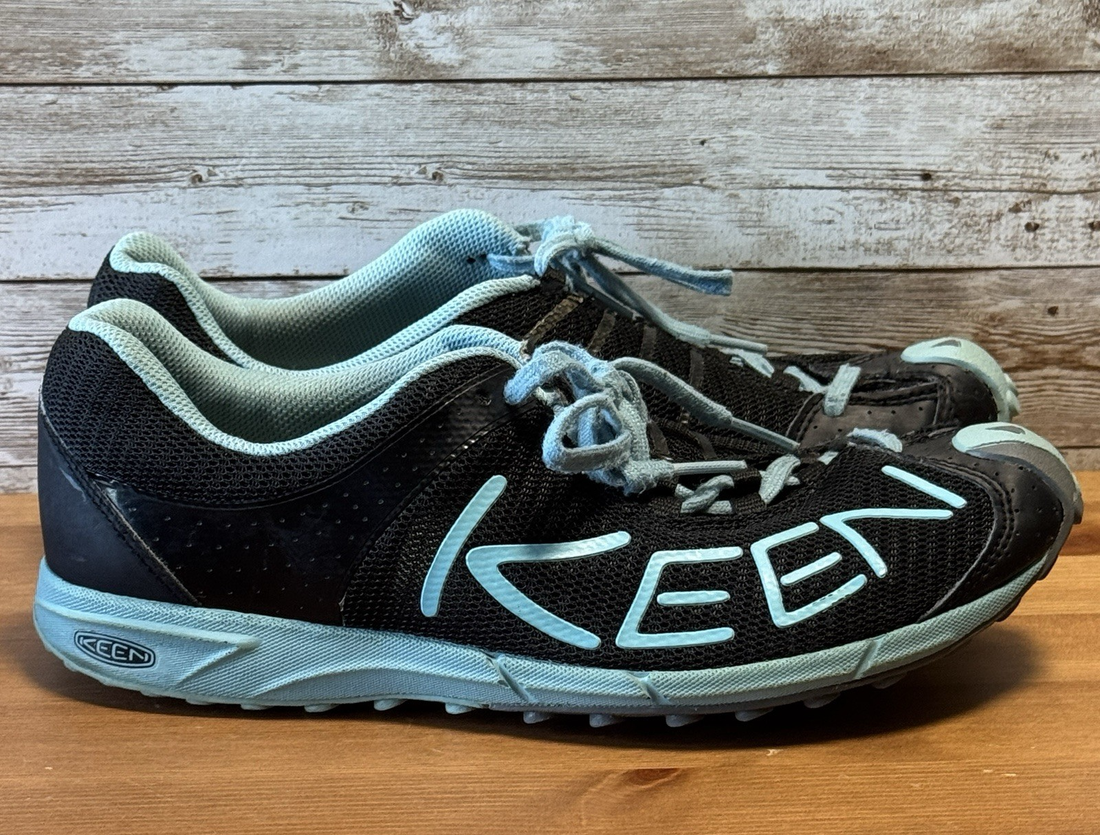 Scarpe da trekking Keen asimmetriche trail running nero blu 52014 BKNB donna 9
