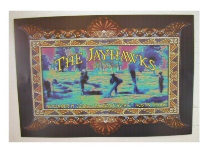 Die Jayhawks Poster Handbill Austin Jay Hawks