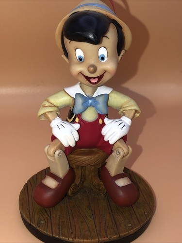 Disney Parks Pinocchio Bobblehead Resin Figurine w/Moveable Legs 5” - Picture 2 of 11