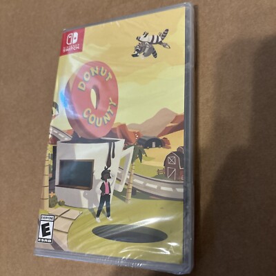 Nintendo Switch - Donut County - iam8bit exclusive Rare