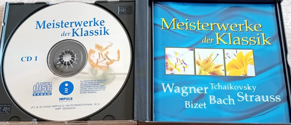 Meisterwerke der Klassik - Vol. 2 - 3 CD-BOX /Impuls International 2000, 2000446 - Bild 2 von 4