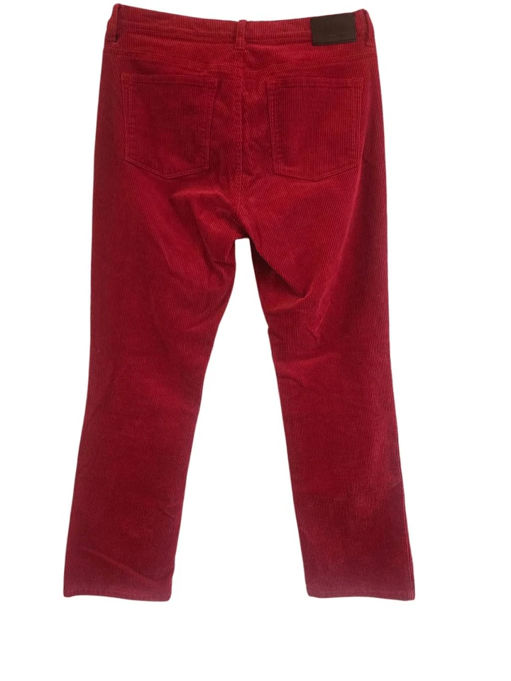 Ralph Lauren Lauren Rojo Pana Clásico Recto Talla 12 Vaqueros Foto 2 de 4