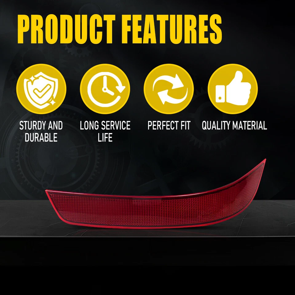 For Mercedes-Benz GL350 GL450 GL550 2010 2011 2012 Left Bumper Reflector Cover - Image 3 of 4