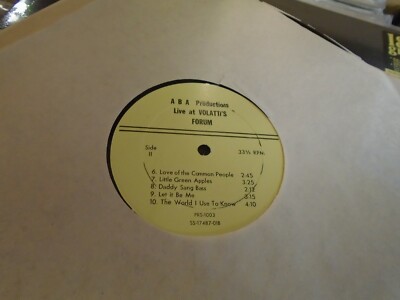 The Big Beats A Saturday Nite With LP ABA [Beatles Otis Redding