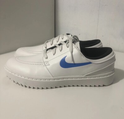 New NIKE JANOSKI G GOLF SHOES WHITE/BLUE AT4967-102 MEN SZ 7