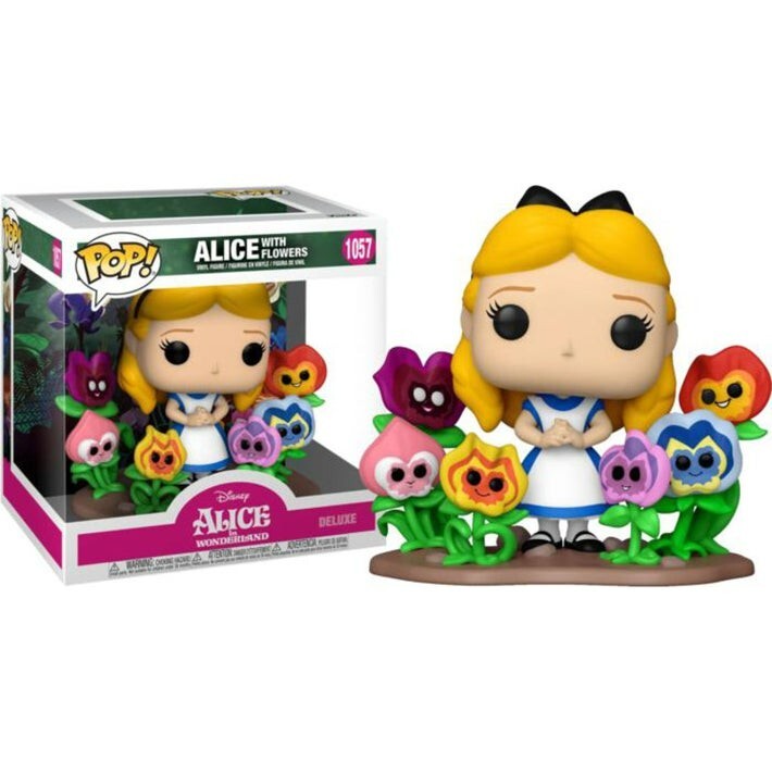 Funko Pop! Deluxe: Disney - Alice With Flowers #1057 | eBay