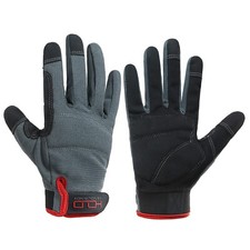 HANDLANDY Work Gloves for Men & Women, Utility Mechanic Working Gloves