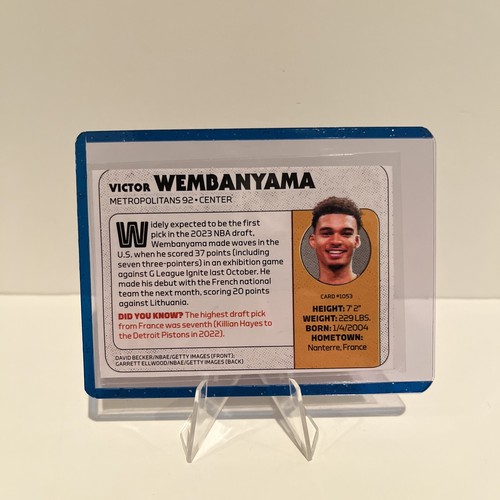 2023 Sports Illustrated For Kids VICTOR WEMBANYAMA Rookie Card EBay
