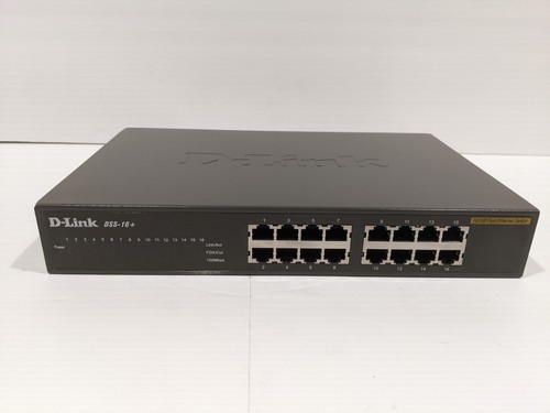 D-Link DSS-16+ Ver. G1 Unmanaged 10/100 Fast Ethernet Network Switch - Picture 3 of 7