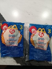 2-Smoochy the Frog 3 McDonald's ty Teenie Beanie Babies 1999 Sealed T112