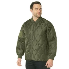 Fits Olive Drab  Jacket Quilted Woobie Large10421-L