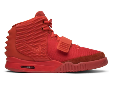 kanye west red nike