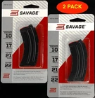 SAVAGE Mark II 300 501 504 900 22LR 10rd Blued Steel Magazine MKII 2 PACK 20005