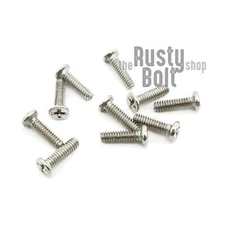 M1.4. x 5mm, Phillips Wafer Flat Head Screws, Stainless, Laptop, Machine