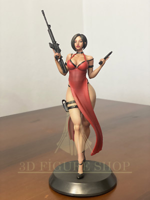 Resident Evil Ada Wong 3D Figure 25cm Professional Hand Painted