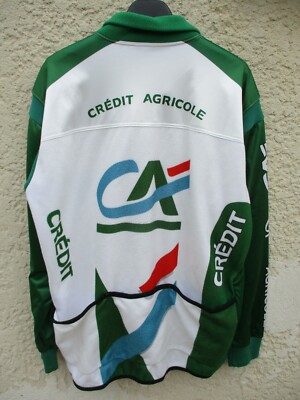 Veste Cycliste Nalini – Crédit Agricole – Mi-saison – Taille 4