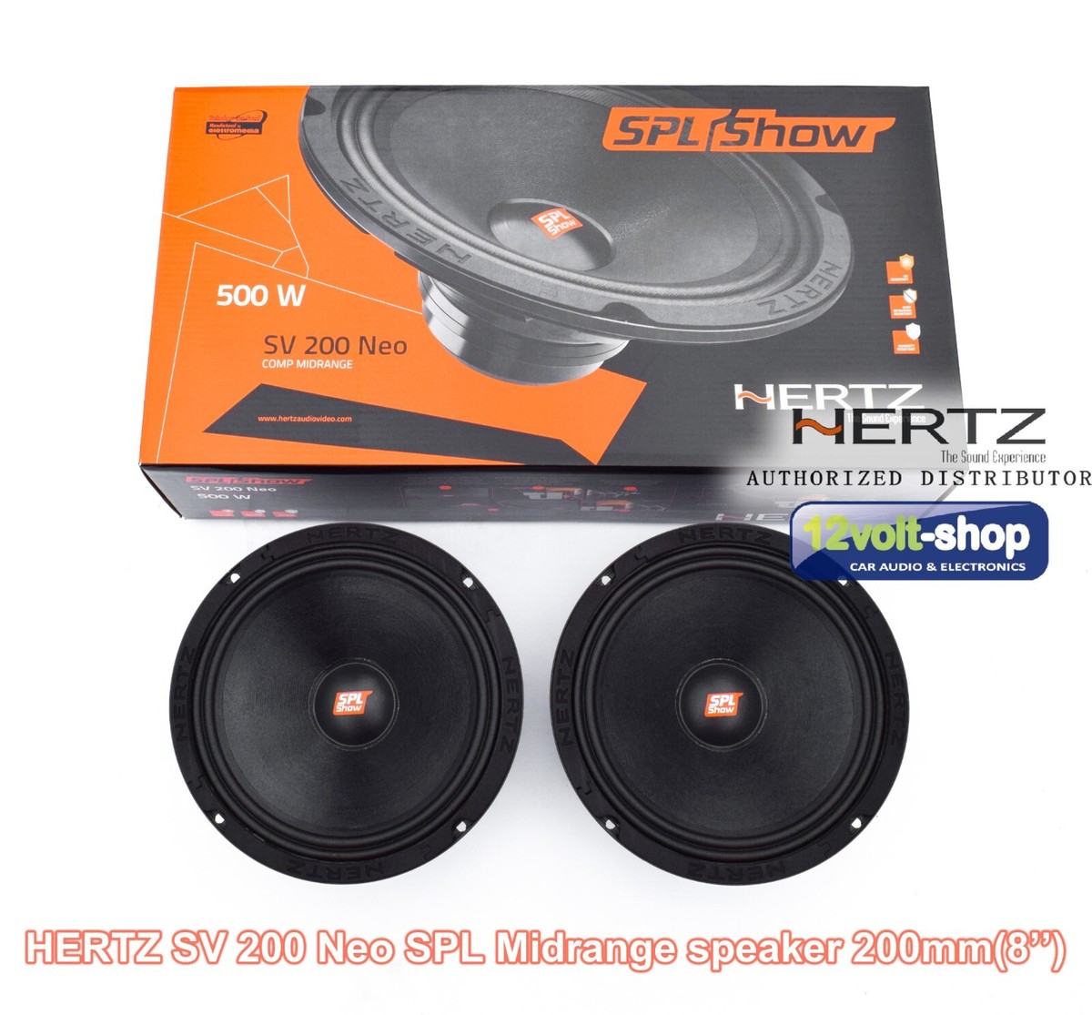 HERTZ SV 200 Neo SPL Show 200mm(8'') Compact Midrange Speakers