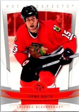 2006-07 Hot Prospects Chicago Blackhawks Hockey Card #22 Tuomo Ruutu SP