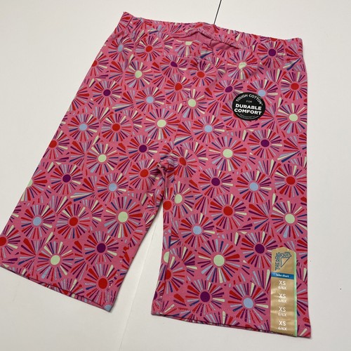 Thereabouts Girls Bike Shorts Pink Pop Burst Size XS (6/6X) NEW NWT - Picture 5 of 12