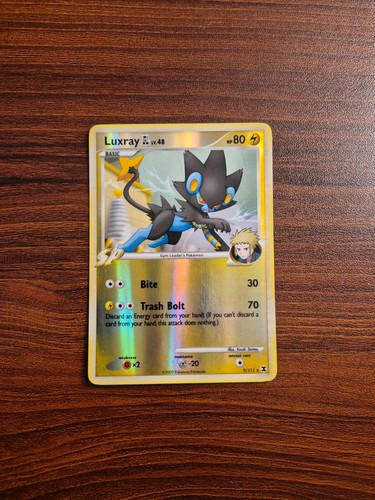 Pokemon Luxray GL 9/111 Holo Rare Reverse Holo Platinum Rising Rivals