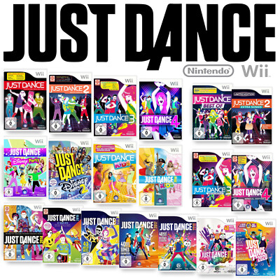 Nintendo Wii JUST DANCE Spiele Auswahl     für die perfekte TANZ Party