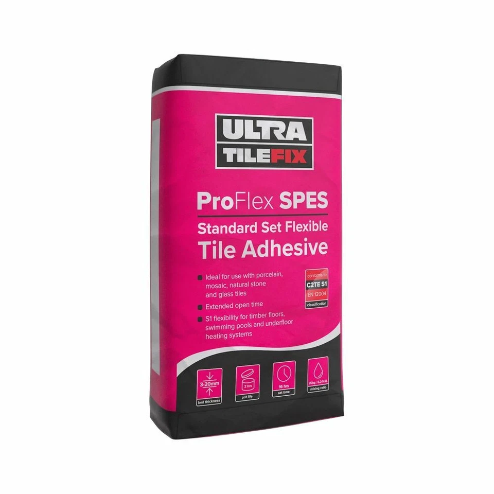 ULTRA ProFlex SPES - Standard Set Flexible Tile Adhesive - Grey