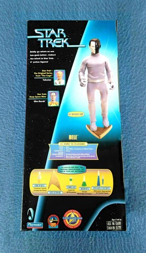 BELE CLASSIC STAR TREK 9 INCH ACTION FIGURE PLAYMATES WARP FACTOR 5 - Picture 2 of 2
