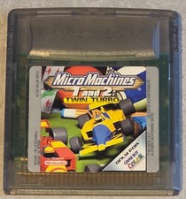 Micro Machinery 1 And 2 Twin Turbo Nintendo Gameboy Game Boy Color