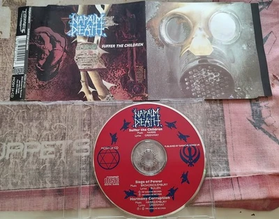 Napalm Death – Suffer The Children EP - 1990 EARACHE MOSH 24 CD - RARE!! - Image 1 of 3