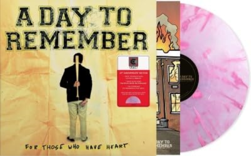 A DAY TO REMEMBER FOR THOSE WHO HAVE HEART (INDIE EXCLUSIVE PINK  VINYL LP NUOVO