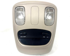 02-08 Dodge Ram 1500 Overhead Console Map Lights Digital Display Beige Oem 02-08 Dodge Ram 1500 Overhead Console Map Lights Digital Display Beige Oem